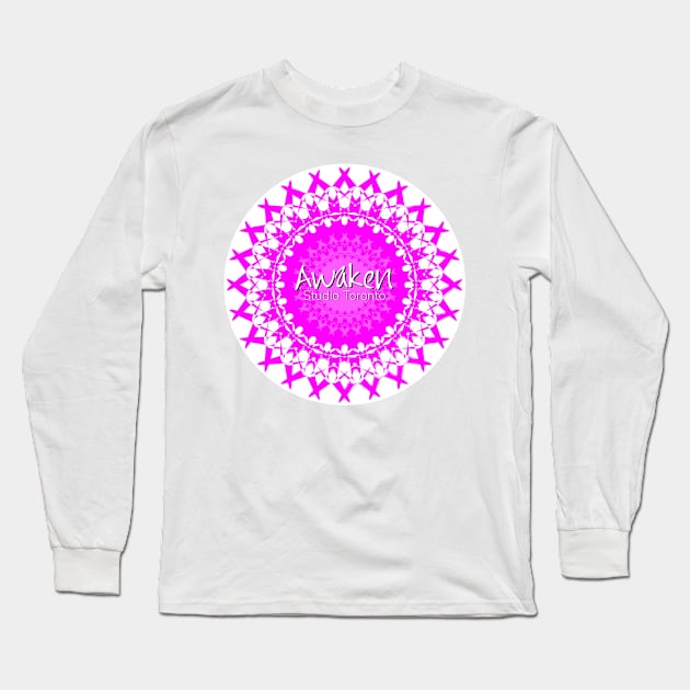 Awaken Mandala Long Sleeve T-Shirt by Awaken Studio Toronto